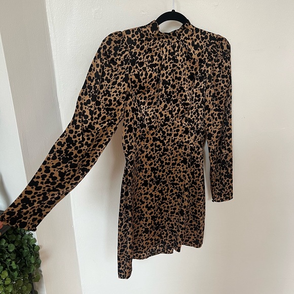 Reformation Samuel Long Sleeve Silk Minidress - Picture 15 of 15